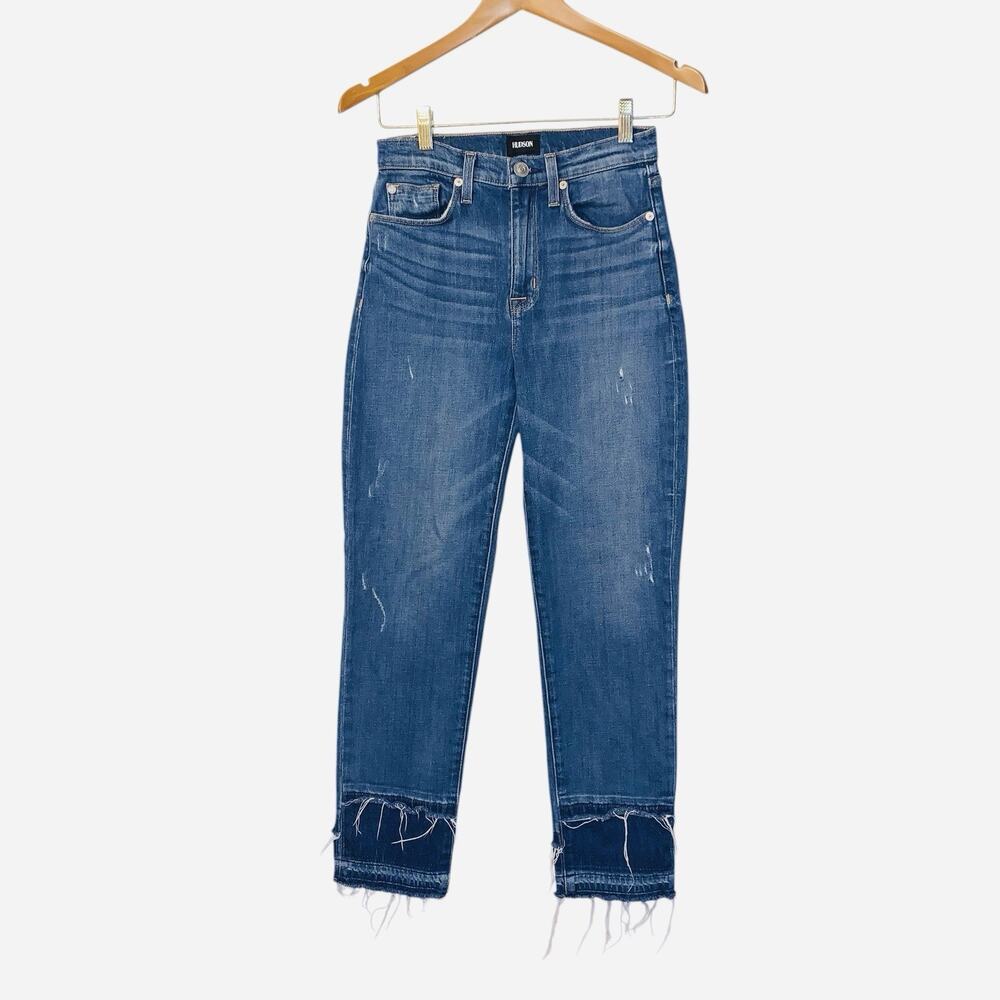 Hudson Jeans High Rise Zooey Straight Crop SZ 25 - Picture 2 of 9